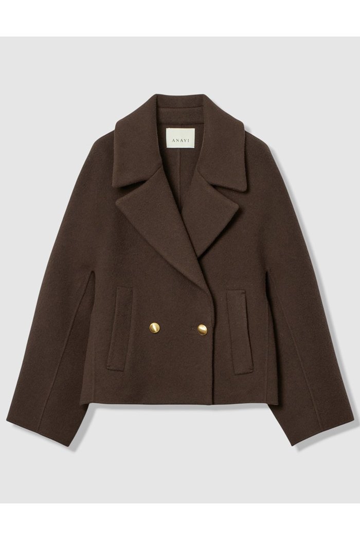 【アナイ/ANAYI】のシャギーリバーショートコート インテリア・キッズ・メンズ・レディースファッション・服の通販 founy(ファニー) https://founy.com/ ファッション Fashion レディースファッション Fashion for Women アウター Coat / Outerwear Collection コート・ロングコート・ピーコート Long Coats, Peacoats & More ショート Short, Short Length ブルゾン Blouson, Bomber Jacket |ID: prp329100004693087 ipo3291000000035743352