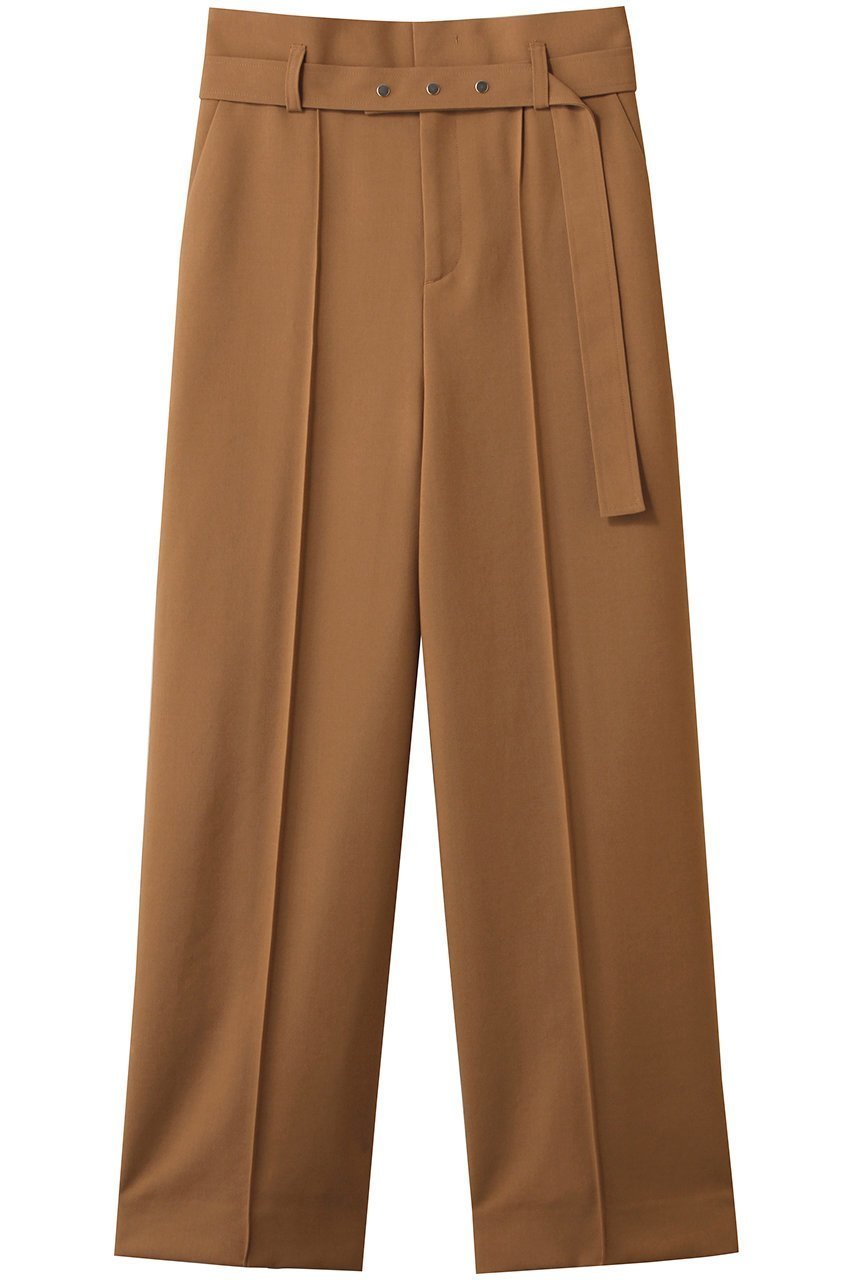【アナイ/ANAYI】のマットクロスワイドパンツ インテリア・キッズ・メンズ・レディースファッション・服の通販 founy(ファニー) 　ファッション　Fashion　レディースファッション　Fashion for Women　パンツ　Pants & Trousers　センター　Center, Center Line　フロント　Front, Front Design　キャメル|ID: prp329100004693088 ipo3291000000034176731
