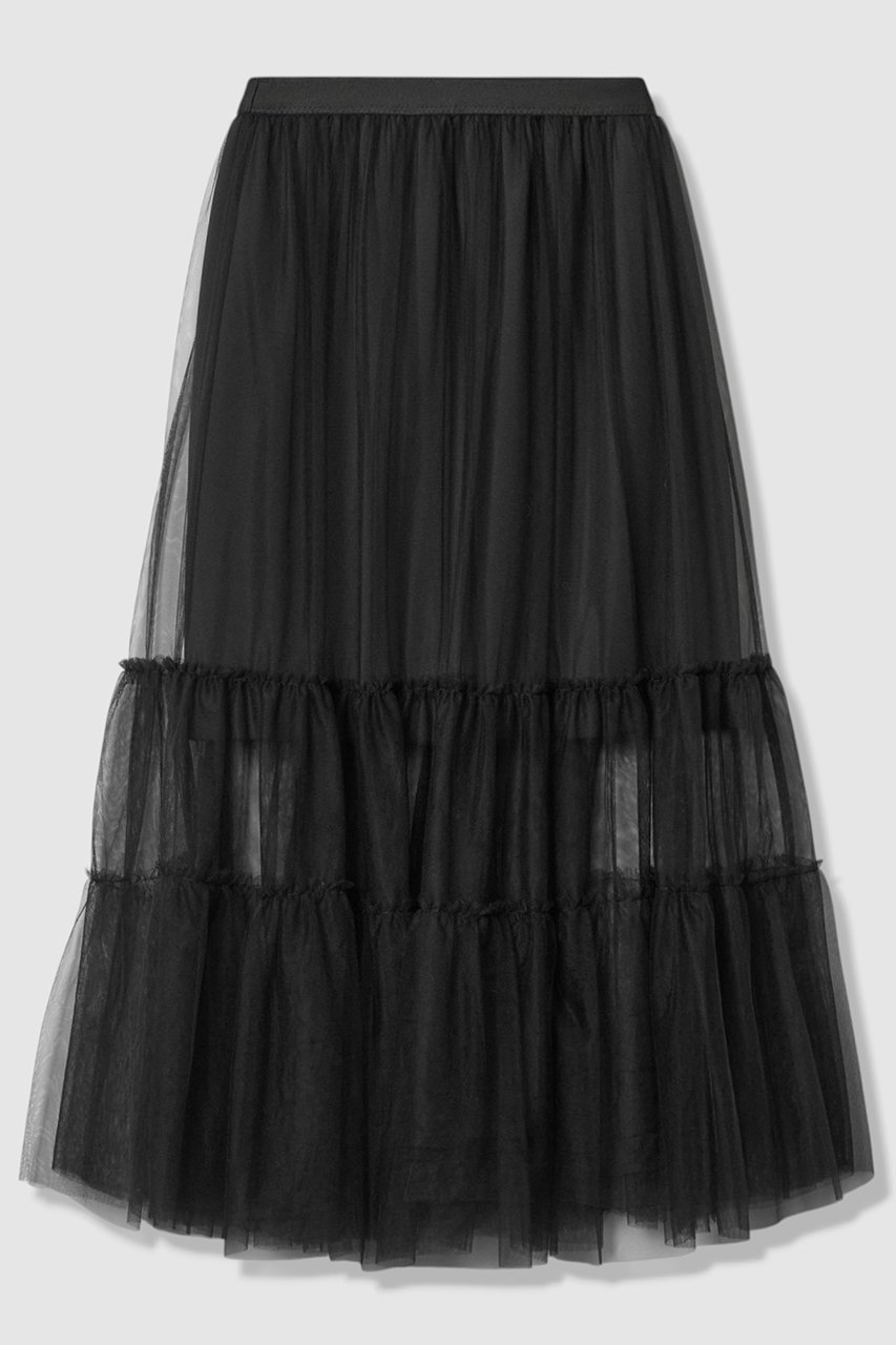 【アナイ/ANAYI】のチュールティアード スカート 人気、トレンドファッション・服の通販 founy(ファニー) 　ファッション　Fashion　レディースファッション　Fashion for Women　スカート　Skirts　ティアードスカート　Tiered Skirts　ロングスカート　Long Skirts / Maxi & Midi Skirts　エアリー　Airy Texture　ストレッチ　Stretch, Stretchy Fabric　チュール　Tulip, Tulip Motif　ティアードスカート　Tiered Skirt, Flounced Skirt　ロング　Long, Long-Length　新作・新入荷　New Arrivals / New In　other-2|ID: prp329100004693090 ipo3291000000033886426