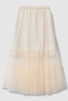 【アナイ/ANAYI】のチュールティアード スカート ライトベージュ|ID: prp329100004693090 ipo3291000000036158020