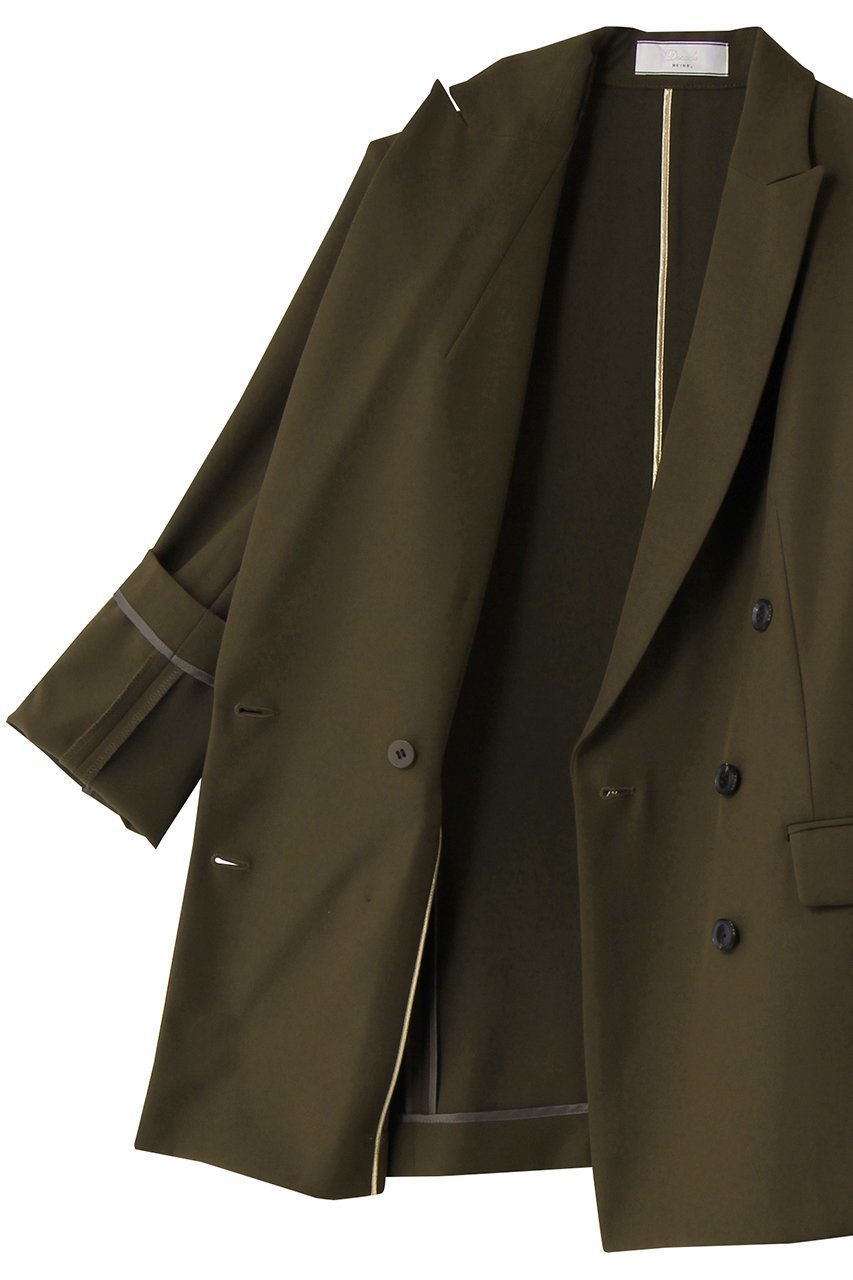 【ベイジ,/BEIGE,】のALAINA(アライナ)/ダブルジャケット 人気、トレンドファッション・服の通販 founy(ファニー) 　ファッション　Fashion　レディースファッション　Fashion for Women　アウター　Coat / Outerwear Collection　レディースジャケット・軽アウター　Jackets　オケージョン　Occasion Wear　ジャケット　Jacket, Outerwear　ストレッチ　Stretch, Stretchy Fabric　ダブル　Double, Double-Breasted　デニム　Denim, Jeans Material　マニッシュ　Mannish, Boyish　ビジネス 仕事 通勤　Business / Work / Commuting　other-6|ID: prp329100004693092 ipo3291000000035381367