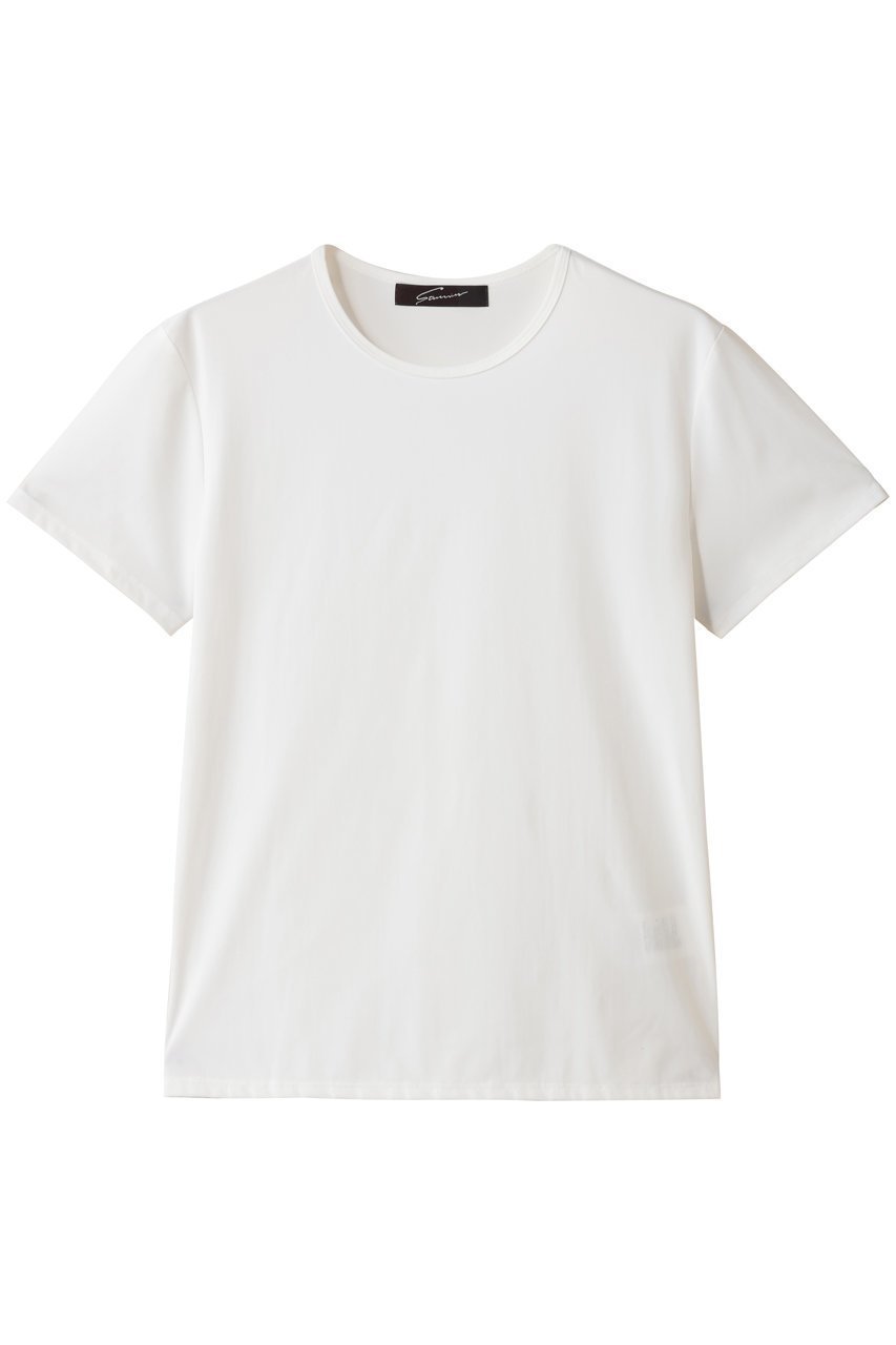 【スタニングルアー/STUNNING LURE】のスイムジャージーTシャツ インテリア・キッズ・メンズ・レディースファッション・服の通販 founy(ファニー) 　ファッション　Fashion　レディースファッション　Fashion for Women　トップス・カットソー　Cut & Sew Tops　キャミソール&ノースリーブ　Camisoles & Sleeveless Tops　シャツ・ブラウス・オフィスカジュアル　Elegant Blouses & Button-Ups　ロングTシャツ・Tシャツ　Longline T-Shirts & Tees　カットソー・ベーシックTシャツ　Cut-and-Sewn Tops / Stretch Tees & Basics　インナー　Innerwear　キャミソール　Camisole, Spaghetti Strap Top　コンパクト　Compact, Small Size　シンプル　Simple, Minimal　ストレッチ　Stretch, Stretchy Fabric　スポーティ　Sporty, Casual Athletic　タンク　Tank Top, Sleeveless Top　新作・新入荷　New Arrivals / New In　ホワイト|ID: prp329100004693093 ipo3291000000033886445