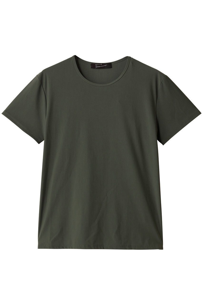 【スタニングルアー/STUNNING LURE】のスイムジャージーTシャツ インテリア・キッズ・メンズ・レディースファッション・服の通販 founy(ファニー) 　ファッション　Fashion　レディースファッション　Fashion for Women　トップス・カットソー　Cut & Sew Tops　キャミソール&ノースリーブ　Camisoles & Sleeveless Tops　シャツ・ブラウス・オフィスカジュアル　Elegant Blouses & Button-Ups　ロングTシャツ・Tシャツ　Longline T-Shirts & Tees　カットソー・ベーシックTシャツ　Cut-and-Sewn Tops / Stretch Tees & Basics　インナー　Innerwear　キャミソール　Camisole, Spaghetti Strap Top　コンパクト　Compact, Small Size　シンプル　Simple, Minimal　ストレッチ　Stretch, Stretchy Fabric　スポーティ　Sporty, Casual Athletic　タンク　Tank Top, Sleeveless Top　新作・新入荷　New Arrivals / New In　ダークグリーン|ID: prp329100004693093 ipo3291000000033886446