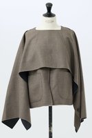 【デザイン ワークス/DESIGN WORKS】のダブルフェイスケープ&ベスト 人気、トレンドファッション・服の通販 founy(ファニー) ファッション Fashion レディースファッション Fashion for Women アウター Coat / Outerwear Collection コート・ロングコート・ピーコート Long Coats, Peacoats & More おすすめ Recommended / Our Picks コンパクト Compact, Small Size ショート Short, Short Length タートルネック Turtleneck, High Neck ダブル Double, Double-Breasted フェイス Face, Facial Design ベスト Vest, Waistcoat リバーシブル Reversible, Two-Sided エレガント 上品 Elegant |ID:prp329100004694278