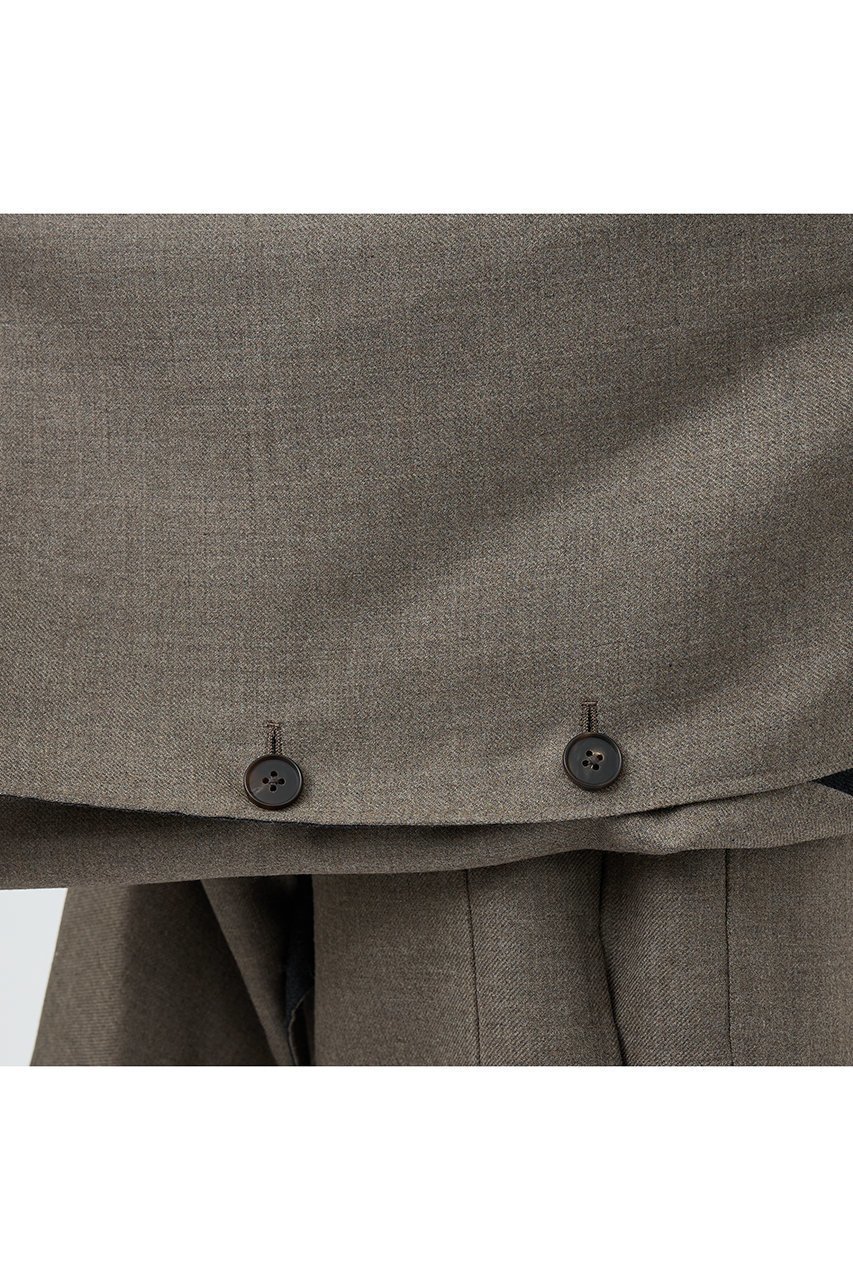 【デザイン ワークス/DESIGN WORKS】のダブルフェイスケープ&ベスト 人気、トレンドファッション・服の通販 founy(ファニー) 　ファッション　Fashion　レディースファッション　Fashion for Women　アウター　Coat / Outerwear Collection　コート・ロングコート・ピーコート　Long Coats, Peacoats & More　おすすめ　Recommended / Our Picks　コンパクト　Compact, Small Size　ショート　Short, Short Length　タートルネック　Turtleneck, High Neck　ダブル　Double, Double-Breasted　フェイス　Face, Facial Design　ベスト　Vest, Waistcoat　リバーシブル　Reversible, Two-Sided　エレガント 上品　Elegant　other-4|ID: prp329100004694278 ipo3291000000035869446