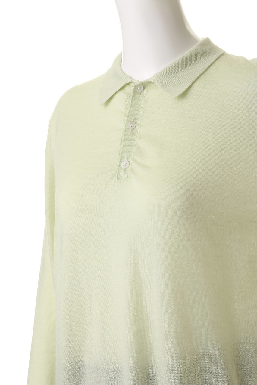 【マディソンブルー/MADISONBLUE】のWRIKLED RELAXED FIT POLO KNIT ポロニット 人気、トレンドファッション・服の通販 founy(ファニー) 　ファッション　Fashion　レディースファッション　Fashion for Women　トップス・カットソー　Cut & Sew Tops　ニット　Knit Tops & Sweaters　カジュアルプルオーバー・ニットトップス　Pullovers & Knit Tops / Casual Pullovers　ジャカード／ジャガード　Jacquard, Woven Pattern　フィット　Fit, Slim Fit　リラックス　Relax, Relaxed Fit　新作・新入荷　New Arrivals / New In　other-5|ID: prp329100004694282 ipo3291000000033896170