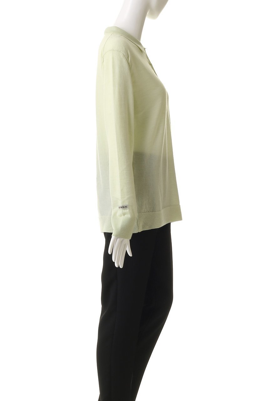 【マディソンブルー/MADISONBLUE】のWRIKLED RELAXED FIT POLO KNIT ポロニット 人気、トレンドファッション・服の通販 founy(ファニー) 　ファッション　Fashion　レディースファッション　Fashion for Women　トップス・カットソー　Cut & Sew Tops　ニット　Knit Tops & Sweaters　カジュアルプルオーバー・ニットトップス　Pullovers & Knit Tops / Casual Pullovers　ジャカード／ジャガード　Jacquard, Woven Pattern　フィット　Fit, Slim Fit　リラックス　Relax, Relaxed Fit　other-3|ID: prp329100004694282 ipo3291000000035869461