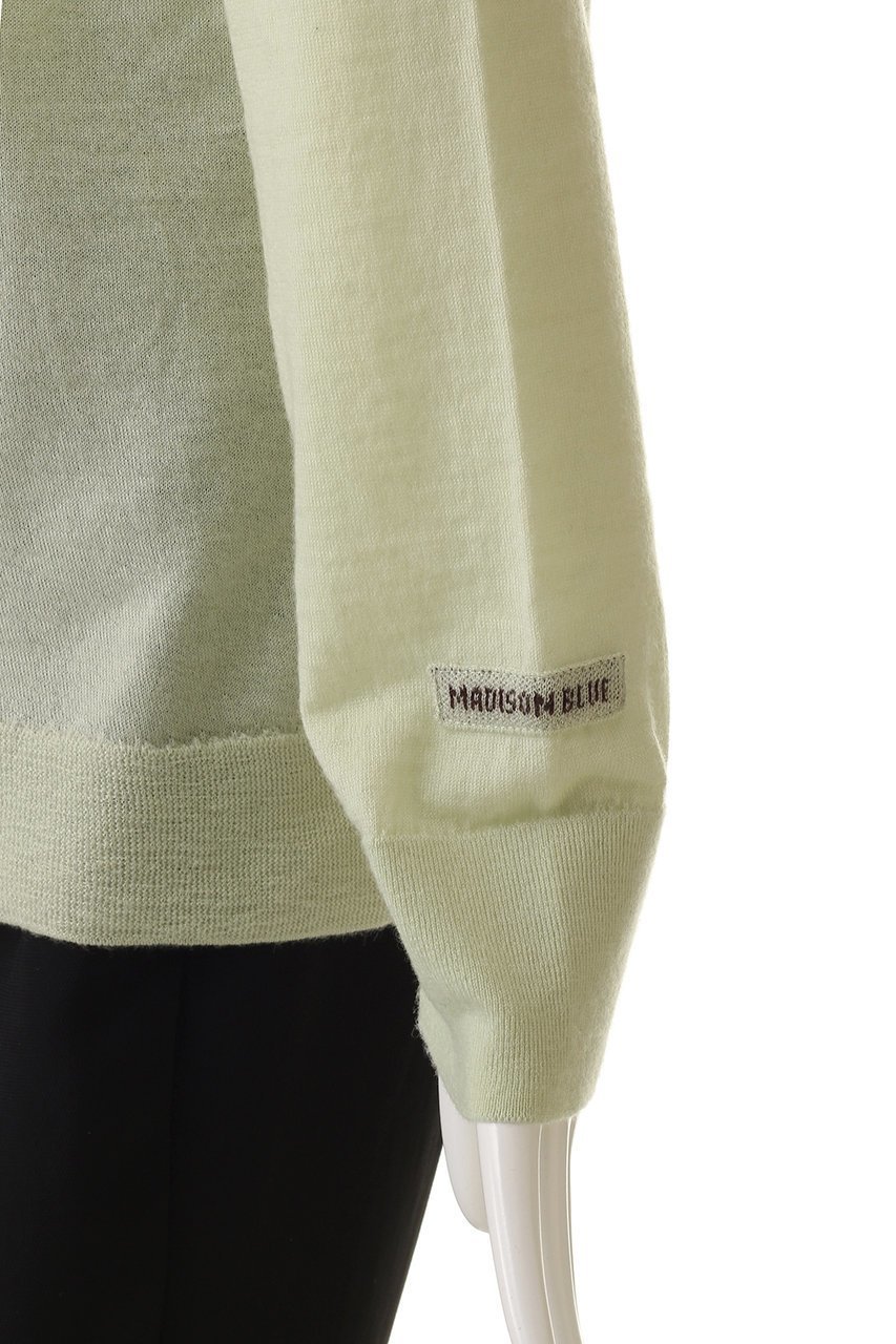 【マディソンブルー/MADISONBLUE】のWRIKLED RELAXED FIT POLO KNIT ポロニット 人気、トレンドファッション・服の通販 founy(ファニー) 　ファッション　Fashion　レディースファッション　Fashion for Women　トップス・カットソー　Cut & Sew Tops　ニット　Knit Tops & Sweaters　カジュアルプルオーバー・ニットトップス　Pullovers & Knit Tops / Casual Pullovers　ジャカード／ジャガード　Jacquard, Woven Pattern　フィット　Fit, Slim Fit　リラックス　Relax, Relaxed Fit　other-6|ID: prp329100004694282 ipo3291000000035869466