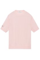 【マディソンブルー/MADISONBLUE】のWRIKLED CREW NECK H/S PO クルーネックプルオーバー 人気、トレンドファッション・服の通販 founy(ファニー) ファッション Fashion レディースファッション Fashion for Women トップス・カットソー Cut & Sew Tops ニット Knit Tops & Sweaters カジュアルプルオーバー・ニットトップス Pullovers & Knit Tops / Casual Pullovers ジャカード／ジャガード Jacquard, Woven Pattern 新作・新入荷 New Arrivals / New In thumbnail ピンク|ID: prp329100004694283 ipo3291000000033896176