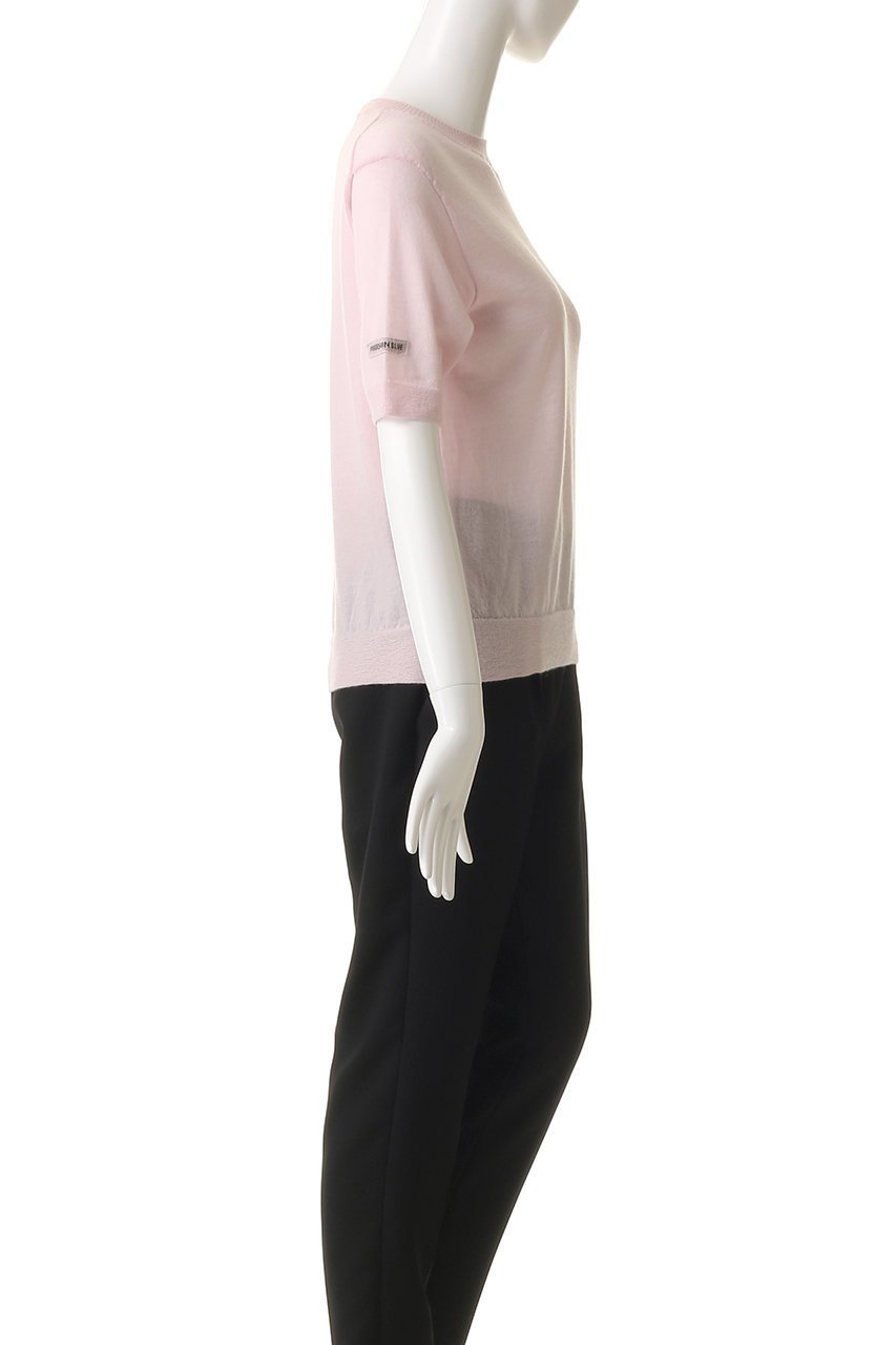 【マディソンブルー/MADISONBLUE】のWRIKLED CREW NECK H/S PO クルーネックプルオーバー 人気、トレンドファッション・服の通販 founy(ファニー) 　ファッション　Fashion　レディースファッション　Fashion for Women　トップス・カットソー　Cut & Sew Tops　ニット　Knit Tops & Sweaters　カジュアルプルオーバー・ニットトップス　Pullovers & Knit Tops / Casual Pullovers　ジャカード／ジャガード　Jacquard, Woven Pattern　other-3|ID: prp329100004694283 ipo3291000000035869473