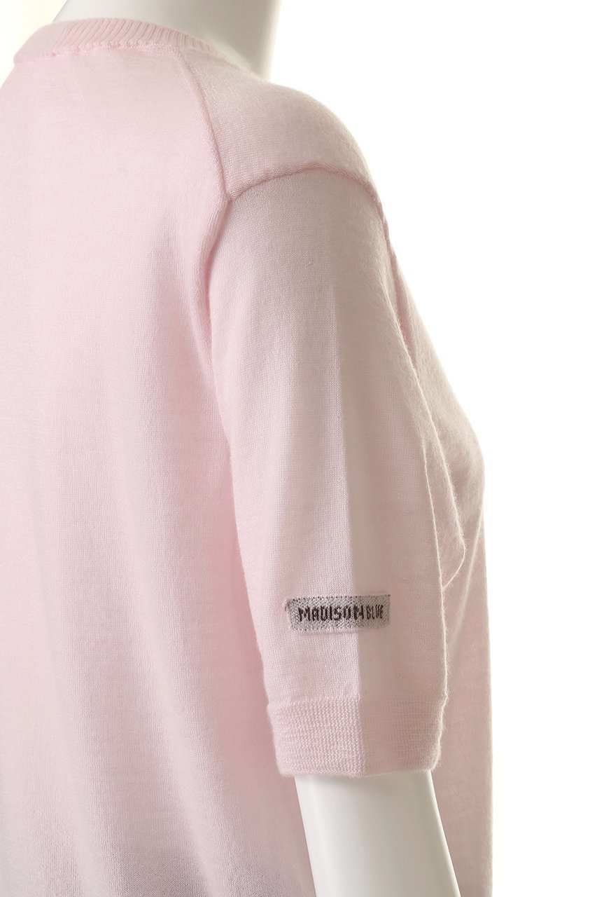 【マディソンブルー/MADISONBLUE】のWRIKLED CREW NECK H/S PO クルーネックプルオーバー 人気、トレンドファッション・服の通販 founy(ファニー) 　ファッション　Fashion　レディースファッション　Fashion for Women　トップス・カットソー　Cut & Sew Tops　ニット　Knit Tops & Sweaters　カジュアルプルオーバー・ニットトップス　Pullovers & Knit Tops / Casual Pullovers　ジャカード／ジャガード　Jacquard, Woven Pattern　other-5|ID: prp329100004694283 ipo3291000000035869475