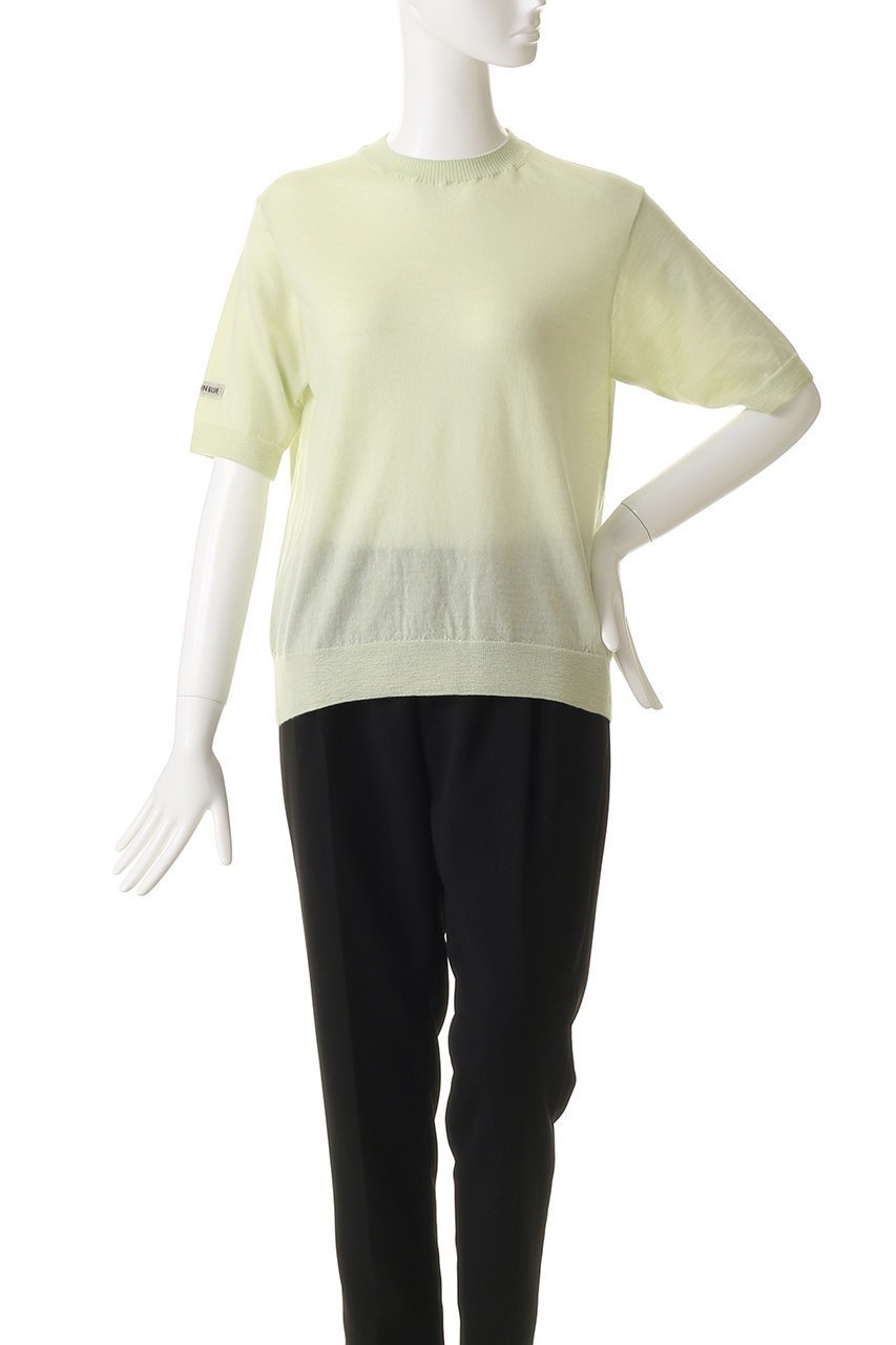 【マディソンブルー/MADISONBLUE】のWRIKLED CREW NECK H/S PO クルーネックプルオーバー 人気、トレンドファッション・服の通販 founy(ファニー) 　ファッション　Fashion　レディースファッション　Fashion for Women　トップス・カットソー　Cut & Sew Tops　ニット　Knit Tops & Sweaters　カジュアルプルオーバー・ニットトップス　Pullovers & Knit Tops / Casual Pullovers　ジャカード／ジャガード　Jacquard, Woven Pattern　other-2|ID: prp329100004694283 ipo3291000000036620362