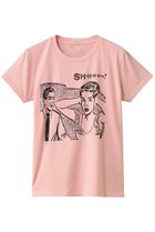 【マザー/MOTHER】のTHE BOXY GOODIE GOODIE アメコミTシャツ (SHH) ピンク|ID: prp329100004694284 ipo3291000000036242378