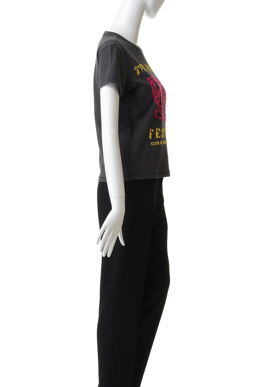 【マザー/MOTHER】のTHE LIL GOODIE GOODIE FESTIVAL Tシャツ (PAK) 人気、トレンドファッション・服の通販 founy(ファニー) 　ファッション　Fashion　レディースファッション　Fashion for Women　トップス・カットソー　Cut & Sew Tops　シャツ・ブラウス・オフィスカジュアル　Elegant Blouses & Button-Ups　ロングTシャツ・Tシャツ　Longline T-Shirts & Tees　カットソー・ベーシックTシャツ　Cut-and-Sewn Tops / Stretch Tees & Basics　グラフィック　Graphic, Graphic Design　ショート　Short, Short Length　スリーブ　Sleeve, Long Sleeve / Short Sleeve　デニム　Denim, Jeans Material　プリント　Print, Printed Pattern　モチーフ　Motif, Design Theme　ヴィンテージ　Vintage Style　新作・新入荷　New Arrivals / New In　other-3|ID: prp329100004694285 ipo3291000000033896193