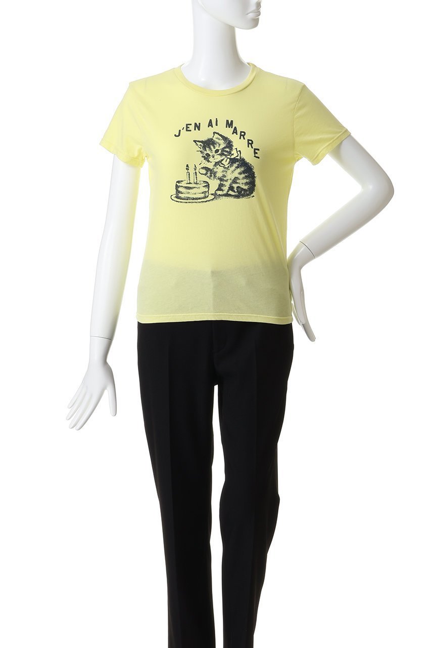 【マザー/MOTHER】のTHE LIL GOODIE GOODIE キャットTシャツ (IOV) 人気、トレンドファッション・服の通販 founy(ファニー) 　ファッション　Fashion　レディースファッション　Fashion for Women　トップス・カットソー　Cut & Sew Tops　シャツ・ブラウス・オフィスカジュアル　Elegant Blouses & Button-Ups　ロングTシャツ・Tシャツ　Longline T-Shirts & Tees　カットソー・ベーシックTシャツ　Cut-and-Sewn Tops / Stretch Tees & Basics　インナー　Innerwear　カーディガン　Cardigan, Knitwear　ショート　Short, Short Length　シンプル　Simple, Minimal　ジャケット　Jacket, Outerwear　スリーブ　Sleeve, Long Sleeve / Short Sleeve　デニム　Denim, Jeans Material　フィット　Fit, Slim Fit　リラックス　Relax, Relaxed Fit　新作・新入荷　New Arrivals / New In　猫　Cat, Kitty　other-2|ID: prp329100004694286 ipo3291000000033896198