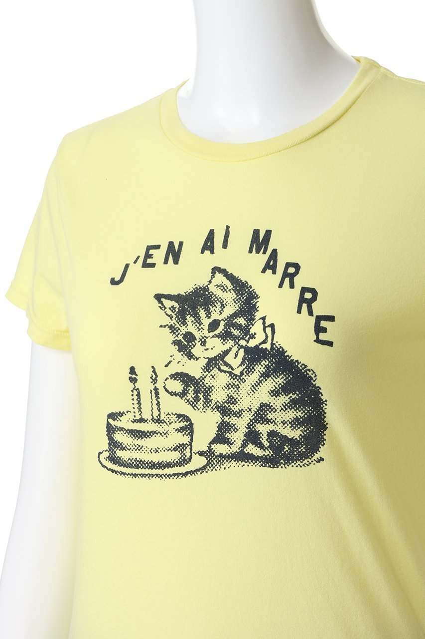 【マザー/MOTHER】のTHE LIL GOODIE GOODIE キャットTシャツ (IOV) 人気、トレンドファッション・服の通販 founy(ファニー) 　ファッション　Fashion　レディースファッション　Fashion for Women　トップス・カットソー　Cut & Sew Tops　シャツ・ブラウス・オフィスカジュアル　Elegant Blouses & Button-Ups　ロングTシャツ・Tシャツ　Longline T-Shirts & Tees　カットソー・ベーシックTシャツ　Cut-and-Sewn Tops / Stretch Tees & Basics　インナー　Innerwear　カーディガン　Cardigan, Knitwear　ショート　Short, Short Length　シンプル　Simple, Minimal　ジャケット　Jacket, Outerwear　スリーブ　Sleeve, Long Sleeve / Short Sleeve　デニム　Denim, Jeans Material　フィット　Fit, Slim Fit　リラックス　Relax, Relaxed Fit　新作・新入荷　New Arrivals / New In　猫　Cat, Kitty　other-5|ID: prp329100004694286 ipo3291000000033896201