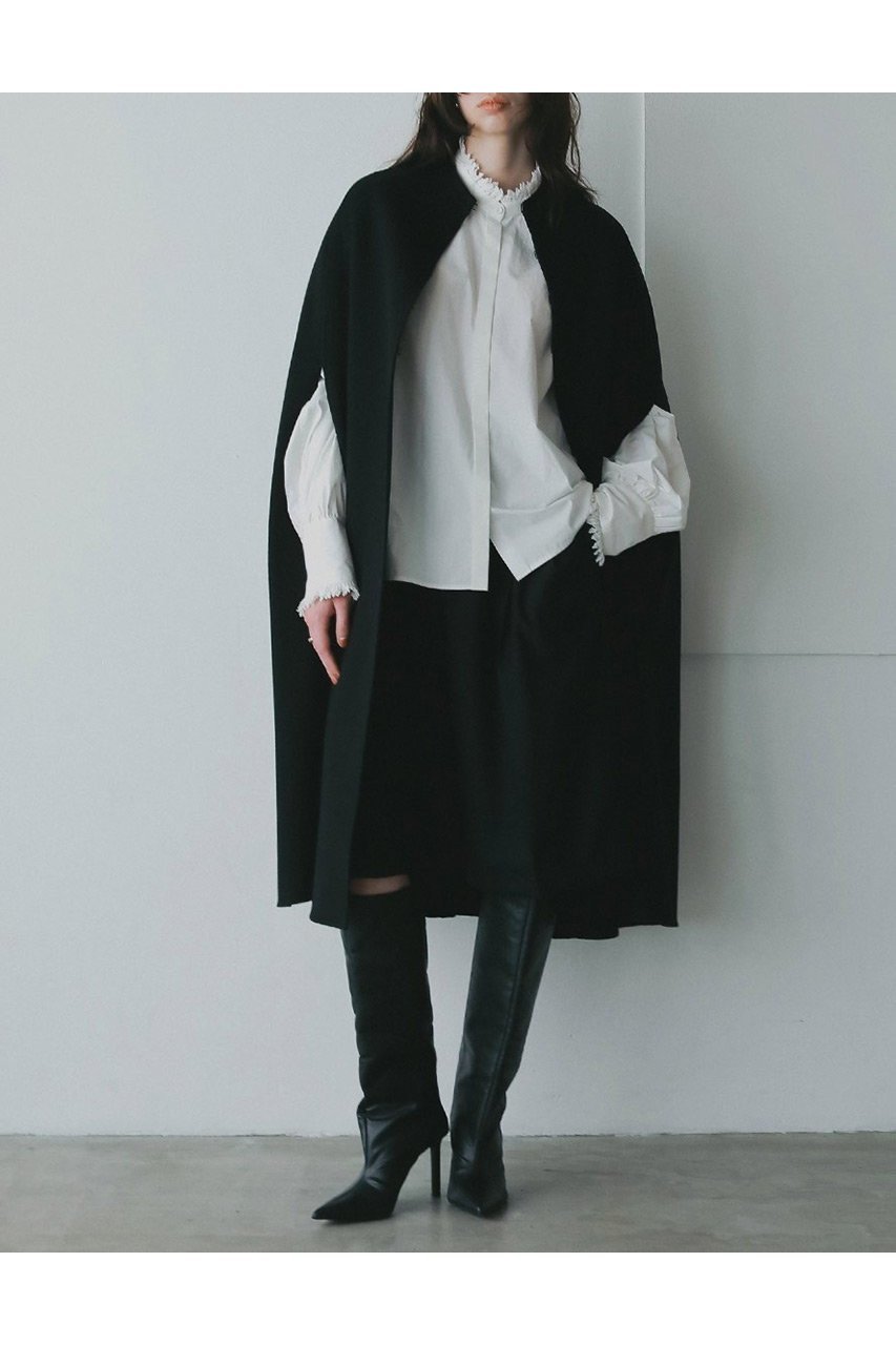 【ハー/HER.】の【9/18 12:00販売開始】カシミヤブレンドロングケープ 人気、トレンドファッション・服の通販 founy(ファニー) 　ファッション　Fashion　レディースファッション　Fashion for Women　アウター　Coat / Outerwear Collection　コート・ロングコート・ピーコート　Long Coats, Peacoats & More　ショート　Short, Short Length　新作・新入荷　New Arrivals / New In　other-8|ID: prp329100004695403 ipo3291000000033905871