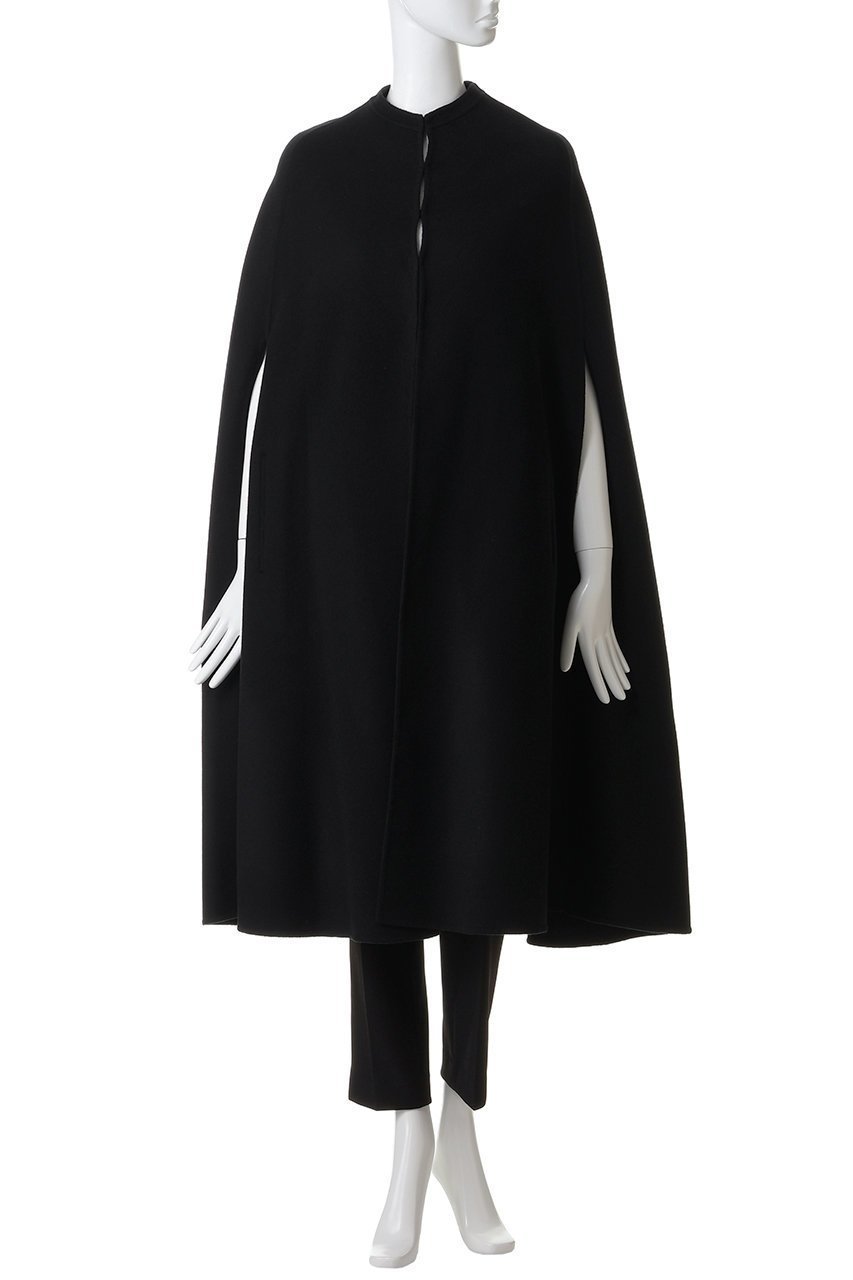 【ハー/HER.】のカシミヤブレンドロングケープ 人気、トレンドファッション・服の通販 founy(ファニー) 　ファッション　Fashion　レディースファッション　Fashion for Women　アウター　Coat / Outerwear Collection　コート・ロングコート・ピーコート　Long Coats, Peacoats & More　ショート　Short, Short Length　other-2|ID: prp329100004695403 ipo3291000000035754005