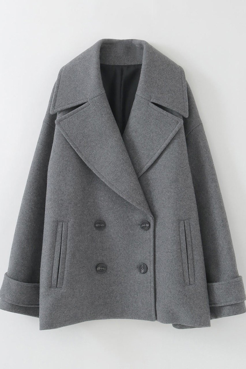 【ハー/HER.】の【9/18 12:00販売開始】ビッグカラーコート 人気、トレンドファッション・服の通販 founy(ファニー) 　ファッション　Fashion　レディースファッション　Fashion for Women　アウター　Coat / Outerwear Collection　コート・ロングコート・ピーコート　Long Coats, Peacoats & More　ビッグ　Big, Oversized　ボックス　Boxy, Box Shape　メルトン　Melton, Heavy Wool　ロング　Long, Long-Length　エレガント 上品　Elegant　新作・新入荷　New Arrivals / New In　防寒　Cold Protection, Winter-Ready　 other-1|ID: prp329100004695404 ipo3291000000033905872