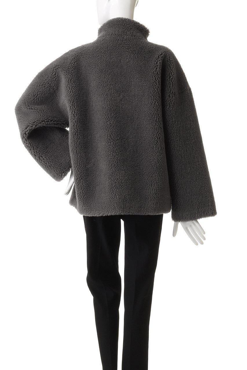 【ハー/HER.】のスタンドカラーボアコート 人気、トレンドファッション・服の通販 founy(ファニー) 　ファッション　Fashion　レディースファッション　Fashion for Women　アウター　Coat / Outerwear Collection　コート・ロングコート・ピーコート　Long Coats, Peacoats & More　ショート　Short, Short Length　シンプル　Simple, Minimal　定番　Standard, Basic Item　other-4|ID: prp329100004695405 ipo3291000000036004511