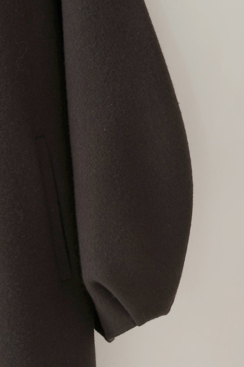 【ハー/HER.】の【9/18 12:00販売開始】ウールリバードルマンコート 人気、トレンドファッション・服の通販 founy(ファニー) 　ファッション　Fashion　レディースファッション　Fashion for Women　アウター　Coat / Outerwear Collection　コート・ロングコート・ピーコート　Long Coats, Peacoats & More　ダブル　Double, Double-Breasted　ドレープ　Drape, Draping Fabric　ロング　Long, Long-Length　エレガント 上品　Elegant　新作・新入荷　New Arrivals / New In　防寒　Cold Protection, Winter-Ready　other-3|ID: prp329100004695406 ipo3291000000033905895