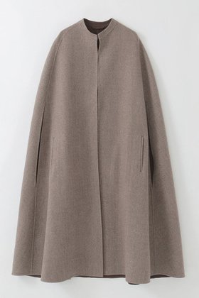 【ハー/HER.】 【9/18 12:00販売開始】へリンボンリバーケープ人気、トレンドファッション・服の通販 founy(ファニー) ファッション Fashion レディースファッション Fashion for Women アウター Coat / Outerwear Collection コート・ロングコート・ピーコート Long Coats, Peacoats & More エレガント 上品 Elegant ショート Short, Short Length ドレープ Drape, Draping Fabric 新作・新入荷 New Arrivals / New In 無地 Plain, Solid Color |ID:prp329100004695407