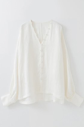 【ハー/HER.】 【9/18 12:00販売開始】ボタンブラウス人気、トレンドファッション・服の通販 founy(ファニー) ファッション Fashion レディースファッション Fashion for Women トップス・カットソー Cut & Sew Tops シャツ・ブラウス・オフィスカジュアル Elegant Blouses & Button-Ups おすすめ Recommended / Our Picks カットソー Cut and Sewn Top スリーブ Sleeve, Long Sleeve / Short Sleeve タンク Tank Top, Sleeveless Top ツイル Twist, Twisted Detail フロント Front, Front Design ボトム Bottoms, Lower Wear リネン Linen, Linen Fabric リラックス Relax, Relaxed Fit ロング Long, Long-Length 新作・新入荷 New Arrivals / New In 羽織 Haori, Light Jacket |ID:prp329100004695409