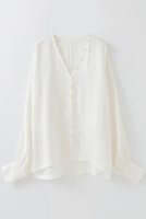 【ハー/HER.】の【9/18 12:00販売開始】ボタンブラウス 人気、トレンドファッション・服の通販 founy(ファニー) ファッション Fashion レディースファッション Fashion for Women トップス・カットソー Cut & Sew Tops シャツ・ブラウス・オフィスカジュアル Elegant Blouses & Button-Ups おすすめ Recommended / Our Picks カットソー Cut and Sewn Top スリーブ Sleeve, Long Sleeve / Short Sleeve タンク Tank Top, Sleeveless Top ツイル Twist, Twisted Detail フロント Front, Front Design ボトム Bottoms, Lower Wear リネン Linen, Linen Fabric リラックス Relax, Relaxed Fit ロング Long, Long-Length 新作・新入荷 New Arrivals / New In 羽織 Haori, Light Jacket |ID:prp329100004695409