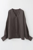 【ハー/HER.】の【9/18 12:00販売開始】ボタンブラウス 人気、トレンドファッション・服の通販 founy(ファニー) ファッション Fashion レディースファッション Fashion for Women トップス・カットソー Cut & Sew Tops シャツ・ブラウス・オフィスカジュアル Elegant Blouses & Button-Ups おすすめ Recommended / Our Picks カットソー Cut and Sewn Top スリーブ Sleeve, Long Sleeve / Short Sleeve タンク Tank Top, Sleeveless Top ツイル Twist, Twisted Detail フロント Front, Front Design ボトム Bottoms, Lower Wear リネン Linen, Linen Fabric リラックス Relax, Relaxed Fit ロング Long, Long-Length 新作・新入荷 New Arrivals / New In 羽織 Haori, Light Jacket thumbnail ブラウン|ID: prp329100004695409 ipo3291000000033905921