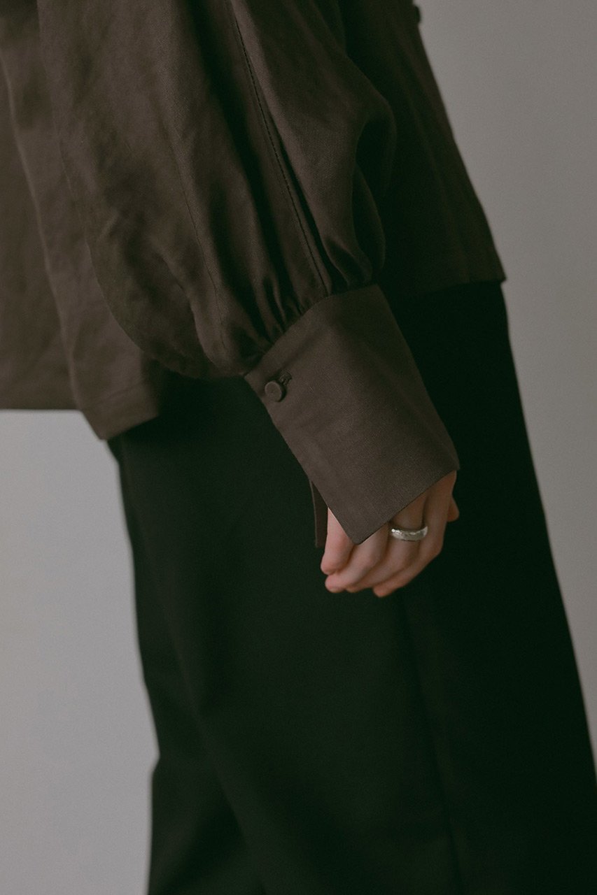 【ハー/HER.】の【9/18 12:00販売開始】ボタンブラウス 人気、トレンドファッション・服の通販 founy(ファニー) 　ファッション　Fashion　レディースファッション　Fashion for Women　トップス・カットソー　Cut & Sew Tops　シャツ・ブラウス・オフィスカジュアル　Elegant Blouses & Button-Ups　おすすめ　Recommended / Our Picks　カットソー　Cut and Sewn Top　スリーブ　Sleeve, Long Sleeve / Short Sleeve　タンク　Tank Top, Sleeveless Top　ツイル　Twist, Twisted Detail　フロント　Front, Front Design　ボトム　Bottoms, Lower Wear　リネン　Linen, Linen Fabric　リラックス　Relax, Relaxed Fit　ロング　Long, Long-Length　新作・新入荷　New Arrivals / New In　羽織　Haori, Light Jacket　other-6|ID: prp329100004695409 ipo3291000000033905926
