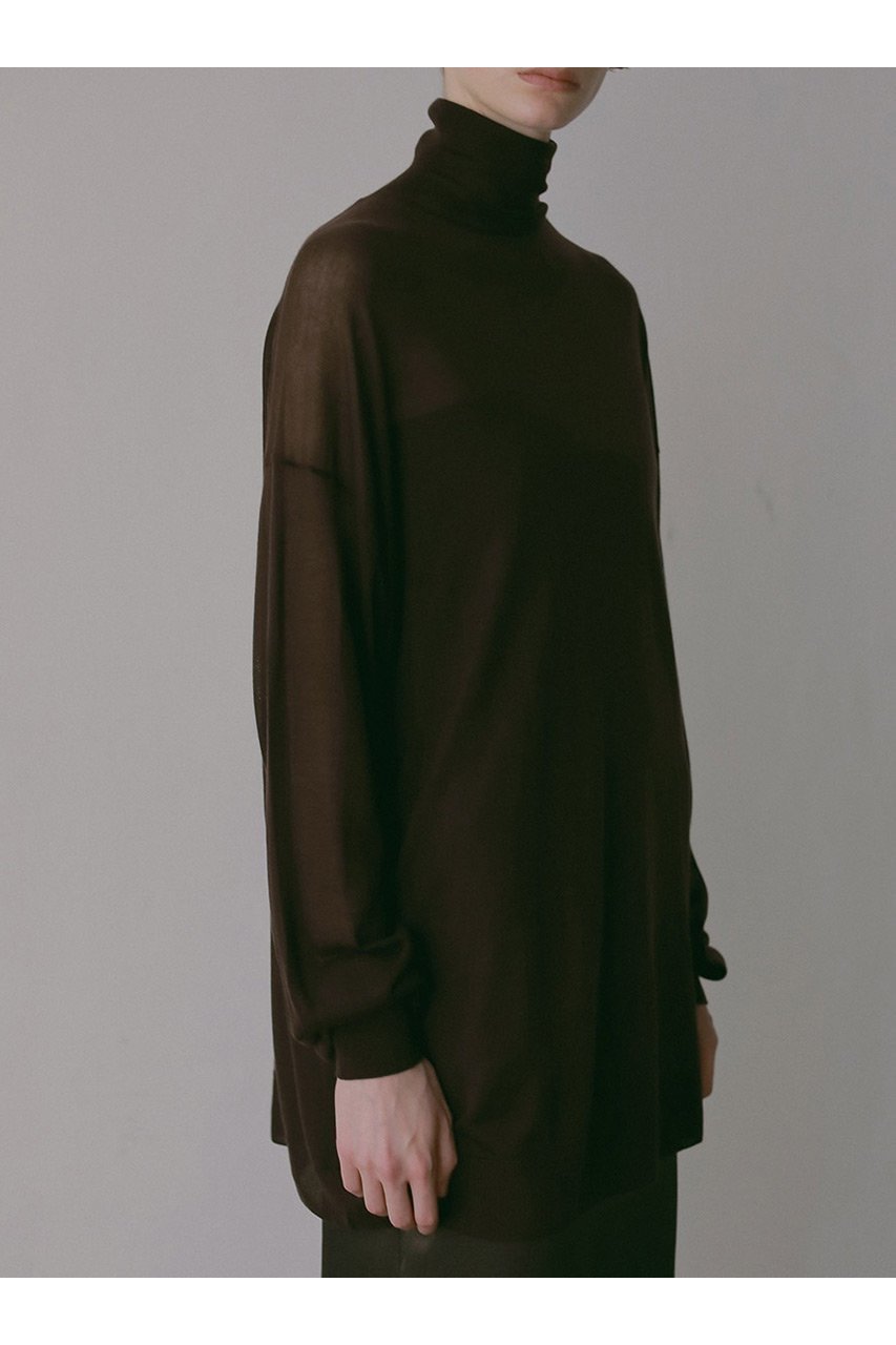 【ハー/HER.】の【9/18 12:00販売開始】ハイネックニットプルオーバー 人気、トレンドファッション・服の通販 founy(ファニー) 　ファッション　Fashion　レディースファッション　Fashion for Women　トップス・カットソー　Cut & Sew Tops　ニット　Knit Tops & Sweaters　カジュアルプルオーバー・ニットトップス　Pullovers & Knit Tops / Casual Pullovers　インナー　Innerwear　ジャケット　Jacket, Outerwear　ドレープ　Drape, Draping Fabric　ハイネック　High Neck, Mock Neck　新作・新入荷　New Arrivals / New In　秋　Autumn　A/W・秋冬　Autumn/Winter　other-7|ID: prp329100004695410 ipo3291000000033905937