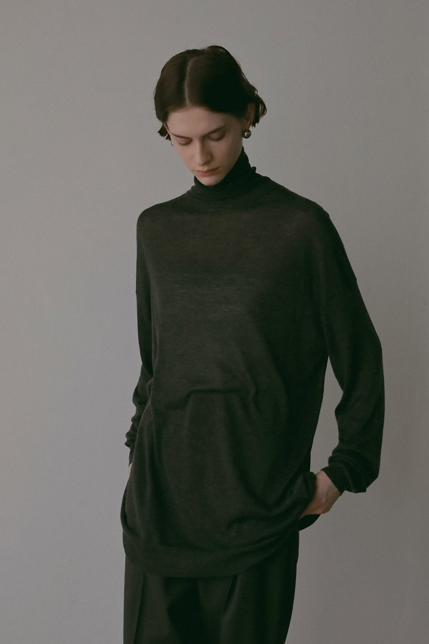 【ハー/HER.】のハイネックニットプルオーバー 人気、トレンドファッション・服の通販 founy(ファニー) ファッション Fashion レディースファッション Fashion for Women トップス・カットソー Cut & Sew Tops ニット Knit Tops & Sweaters カジュアルプルオーバー・ニットトップス Pullovers & Knit Tops / Casual Pullovers インナー Innerwear ジャケット Jacket, Outerwear ドレープ Drape, Draping Fabric ハイネック High Neck, Mock Neck 秋 Autumn A/W・秋冬 Autumn/Winter other-7|ID: prp329100004695410 ipo3291000000035393562