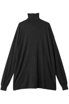 【ハー/HER.】のハイネックニットプルオーバー チャコールグレー|ID: prp329100004695410 ipo3291000000036004533