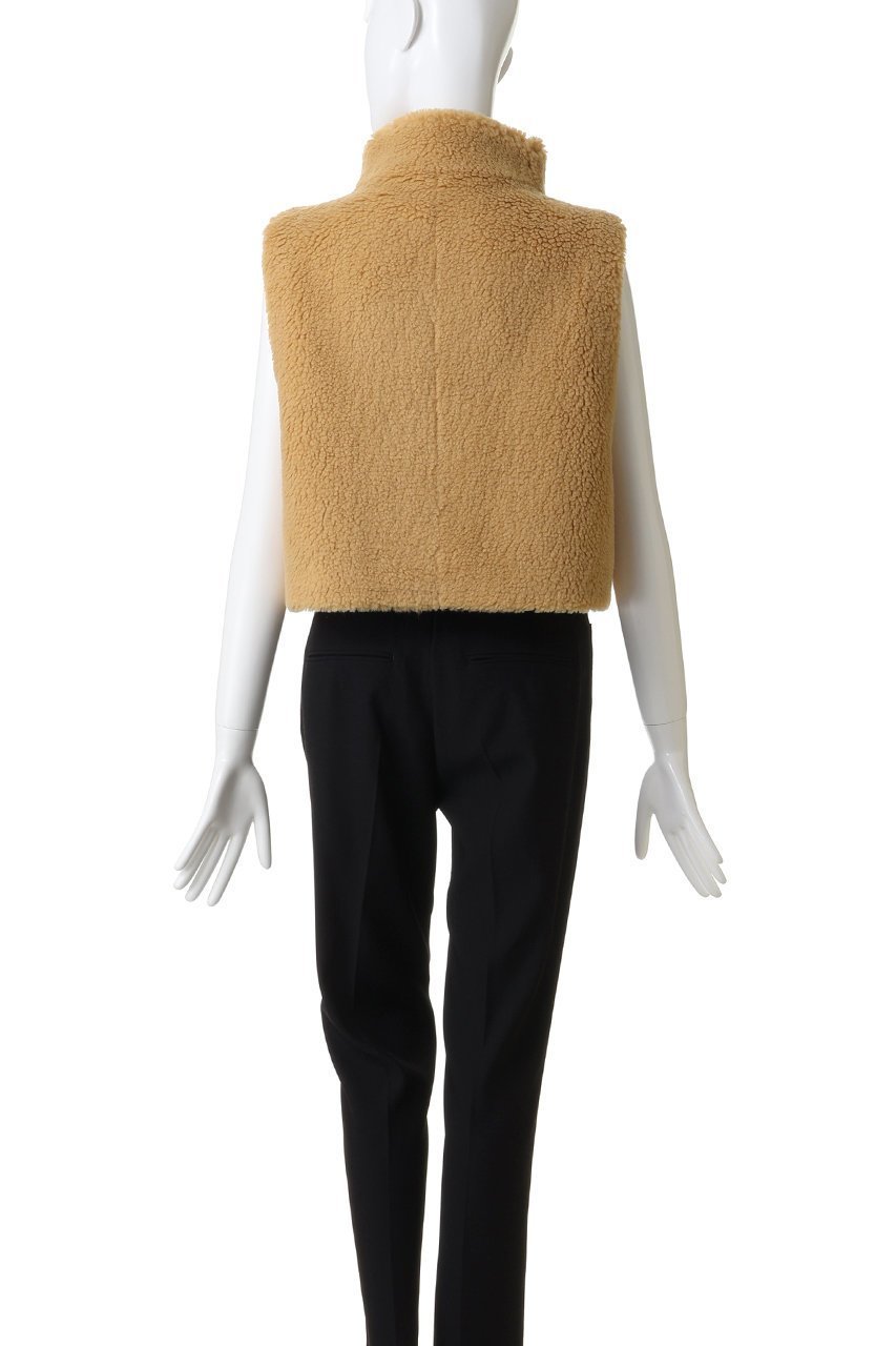 【ハー/HER.】のボアベスト 人気、トレンドファッション・服の通販 founy(ファニー) 　ファッション　Fashion　レディースファッション　Fashion for Women　アウター　Coat / Outerwear Collection　レディースジャケット・軽アウター　Jackets　カットソー　Cut and Sewn Top　コンパクト　Compact, Small Size　シンプル　Simple, Minimal　ジャケット　Jacket, Outerwear　ベスト　Vest, Waistcoat　秋　Autumn　other-4|ID: prp329100004695412 ipo3291000000035970062