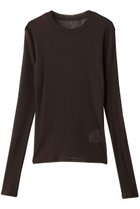 【スタニングルアー/STUNNING LURE】の【9/17 11:00販売開始】シアーテレコロンT 人気、トレンドファッション・服の通販 founy(ファニー) ファッション Fashion レディースファッション Fashion for Women トップス・カットソー Cut & Sew Tops シャツ・ブラウス・オフィスカジュアル Elegant Blouses & Button-Ups ロングTシャツ・Tシャツ Longline T-Shirts & Tees カットソー・ベーシックTシャツ Cut-and-Sewn Tops / Stretch Tees & Basics スリーブ Sleeve, Long Sleeve / Short Sleeve ロング Long, Long-Length 新作・新入荷 New Arrivals / New In thumbnail ダークブラウン|ID: prp329100004695417 ipo3291000000033905999