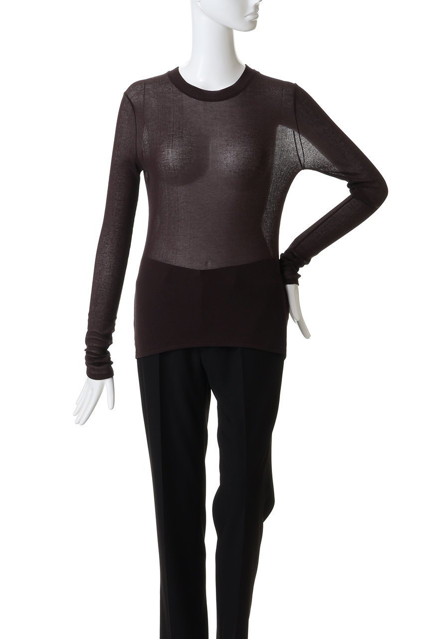 【スタニングルアー/STUNNING LURE】のシアーテレコロンT 人気、トレンドファッション・服の通販 founy(ファニー) ファッション Fashion レディースファッション Fashion for Women トップス・カットソー Cut & Sew Tops シャツ・ブラウス・オフィスカジュアル Elegant Blouses & Button-Ups ロングTシャツ・Tシャツ Longline T-Shirts & Tees カットソー・ベーシックTシャツ Cut-and-Sewn Tops / Stretch Tees & Basics スリーブ Sleeve, Long Sleeve / Short Sleeve ロング Long, Long-Length other-2|ID: prp329100004695417 ipo3291000000034796508