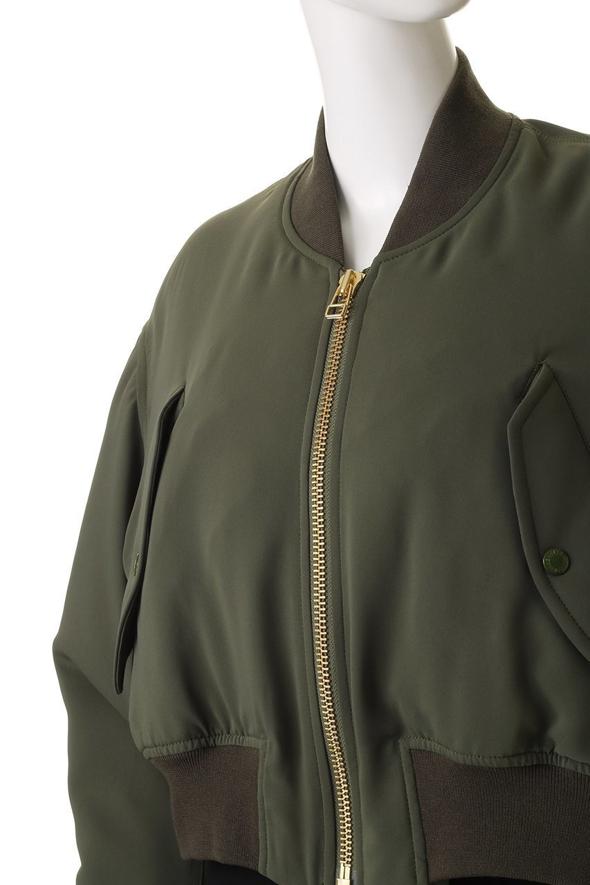 【マディソンブルー/MADISONBLUE】のL2-B SHORT JK PE ショートジャケット 人気、トレンドファッション・服の通販 founy(ファニー) 　ファッション　Fashion　レディースファッション　Fashion for Women　アウター　Coat / Outerwear Collection　レディースジャケット・軽アウター　Jackets　ブルゾンジャケット・スポーティアウター　Blouson Jackets　コンパクト　Compact, Small Size　サテン　Satin, Glossy Fabric　ショート　Short, Short Length　ジャケット　Jacket, Outerwear　ダブル　Double, Double-Breasted　ブルゾン　Blouson, Bomber Jacket　other-5|ID: prp329100004695425 ipo3291000000036004567