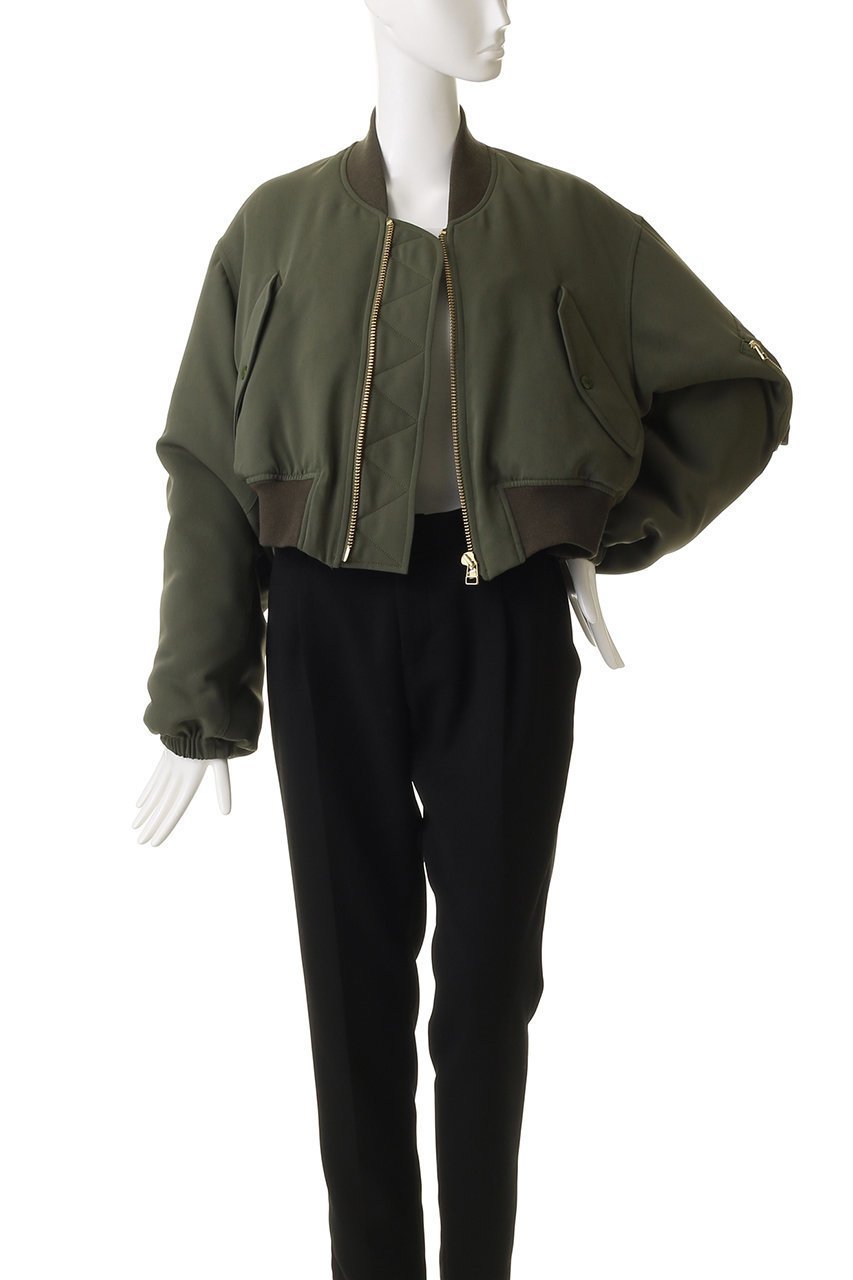 【マディソンブルー/MADISONBLUE】のL2-B SHORT JK PE ショートジャケット 人気、トレンドファッション・服の通販 founy(ファニー) 　ファッション　Fashion　レディースファッション　Fashion for Women　アウター　Coat / Outerwear Collection　レディースジャケット・軽アウター　Jackets　ブルゾンジャケット・スポーティアウター　Blouson Jackets　コンパクト　Compact, Small Size　サテン　Satin, Glossy Fabric　ショート　Short, Short Length　ジャケット　Jacket, Outerwear　ダブル　Double, Double-Breasted　ブルゾン　Blouson, Bomber Jacket　other-6|ID: prp329100004695425 ipo3291000000036004568