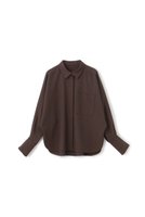 【アンクレイヴ/uncrave】のウォッシャブルウールライクツイル ドルマンシャツ 人気、トレンドファッション・服の通販 founy(ファニー) ファッション Fashion レディースファッション Fashion for Women トップス・カットソー Cut & Sew Tops シャツ・ブラウス・オフィスカジュアル Elegant Blouses & Button-Ups シャンブレー Chambray, Denim-Like Fabric スリーブ Sleeve, Long Sleeve / Short Sleeve ツイル Twist, Twisted Detail バランス Balance, Style Balance レギュラー Regular, Standard Fit ロング Long, Long-Length 定番 Standard, Basic Item 新作・新入荷 New Arrivals / New In |ID:prp329100004696697