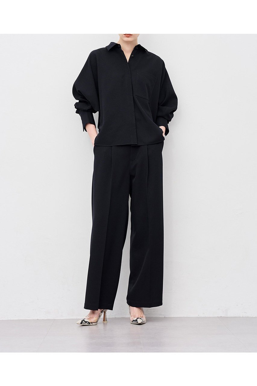 【アンクレイヴ/uncrave】のウォッシャブルウールライクツイル ドルマンシャツ 人気、トレンドファッション・服の通販 founy(ファニー) 　ファッション　Fashion　レディースファッション　Fashion for Women　トップス・カットソー　Cut & Sew Tops　シャツ・ブラウス・オフィスカジュアル　Elegant Blouses & Button-Ups　シャンブレー　Chambray, Denim-Like Fabric　スリーブ　Sleeve, Long Sleeve / Short Sleeve　ツイル　Twist, Twisted Detail　バランス　Balance, Style Balance　レギュラー　Regular, Standard Fit　ロング　Long, Long-Length　定番　Standard, Basic Item　新作・新入荷　New Arrivals / New In　other-3|ID: prp329100004696697 ipo3291000000033916953