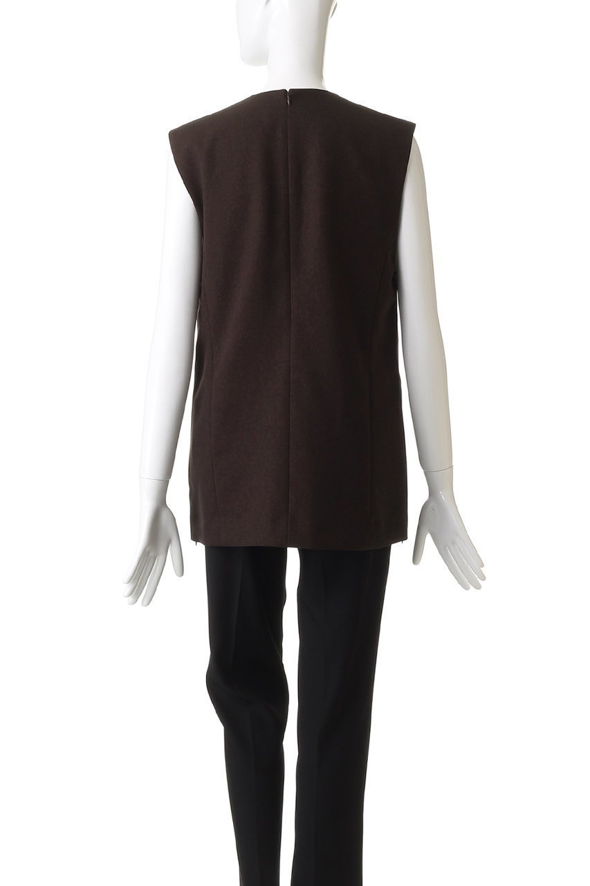 【アンクレイヴ/uncrave】のウォッシャブルウールライクツイル ジレ 人気、トレンドファッション・服の通販 founy(ファニー) 　ファッション　Fashion　レディースファッション　Fashion for Women　アウター　Coat / Outerwear Collection　レディースジャケット・軽アウター　Jackets　シェイプ　Shape, Slim Fit　シャンブレー　Chambray, Denim-Like Fabric　ジャケット　Jacket, Outerwear　スリット　Slit, Slit Detail　ツイル　Twist, Twisted Detail　ベスト　Vest, Waistcoat　レギュラー　Regular, Standard Fit　定番　Standard, Basic Item　other-7|ID: prp329100004696698 ipo3291000000034133998