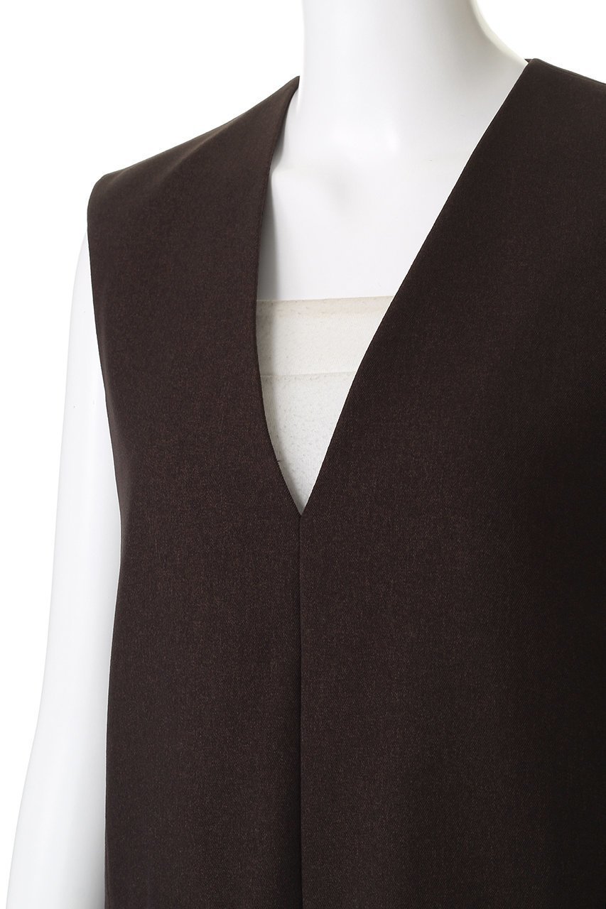 【アンクレイヴ/uncrave】のウォッシャブルウールライクツイル ジレ 人気、トレンドファッション・服の通販 founy(ファニー) 　ファッション　Fashion　レディースファッション　Fashion for Women　アウター　Coat / Outerwear Collection　レディースジャケット・軽アウター　Jackets　シェイプ　Shape, Slim Fit　シャンブレー　Chambray, Denim-Like Fabric　ジャケット　Jacket, Outerwear　スリット　Slit, Slit Detail　ツイル　Twist, Twisted Detail　ベスト　Vest, Waistcoat　レギュラー　Regular, Standard Fit　定番　Standard, Basic Item　other-8|ID: prp329100004696698 ipo3291000000034133999