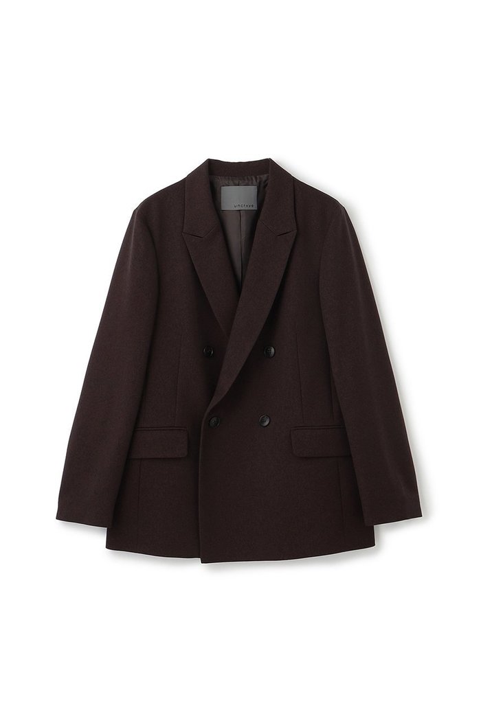 【アンクレイヴ/uncrave】のウォッシャブルウールライクツイル ジャケット インテリア・キッズ・メンズ・レディースファッション・服の通販 founy(ファニー) https://founy.com/ ファッション Fashion レディースファッション Fashion for Women アウター Coat / Outerwear Collection レディースジャケット・軽アウター Jackets おすすめ Recommended / Our Picks シャンブレー Chambray, Denim-Like Fabric ジャケット Jacket, Outerwear セットアップ Set-Up, Coordinated Outfit ダブル Double, Double-Breasted ツイル Twist, Twisted Detail バランス Balance, Style Balance レギュラー Regular, Standard Fit ワイド Wide, Wide Fit 新作・新入荷 New Arrivals / New In |ID: prp329100004696699 ipo3291000000033916963
