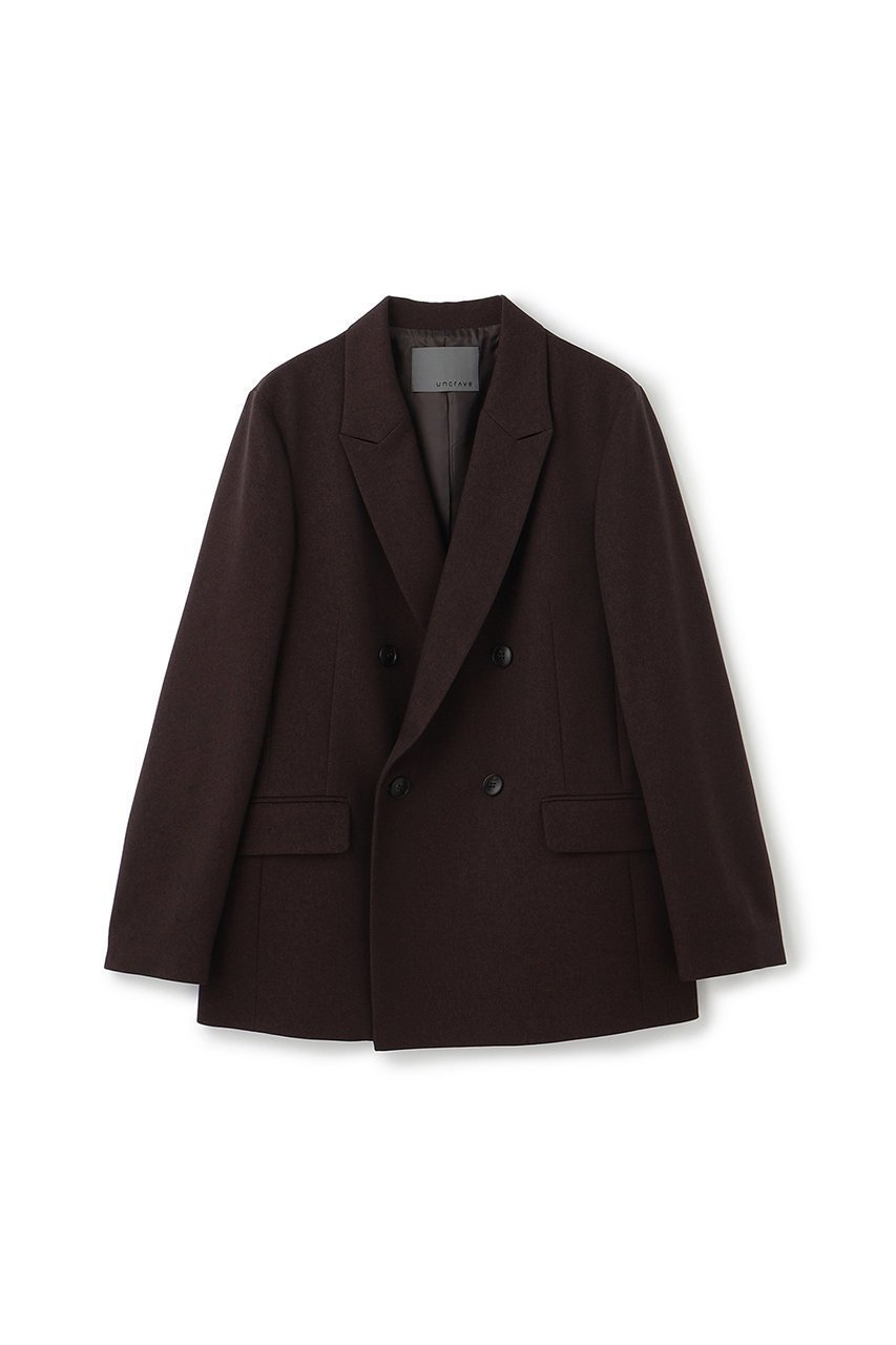 【アンクレイヴ/uncrave】のウォッシャブルウールライクツイル ジャケット 人気、トレンドファッション・服の通販 founy(ファニー) 　ファッション　Fashion　レディースファッション　Fashion for Women　アウター　Coat / Outerwear Collection　レディースジャケット・軽アウター　Jackets　おすすめ　Recommended / Our Picks　シャンブレー　Chambray, Denim-Like Fabric　ジャケット　Jacket, Outerwear　セットアップ　Set-Up, Coordinated Outfit　ダブル　Double, Double-Breasted　ツイル　Twist, Twisted Detail　バランス　Balance, Style Balance　レギュラー　Regular, Standard Fit　ワイド　Wide, Wide Fit　新作・新入荷　New Arrivals / New In　 other-1|ID: prp329100004696699 ipo3291000000033916963