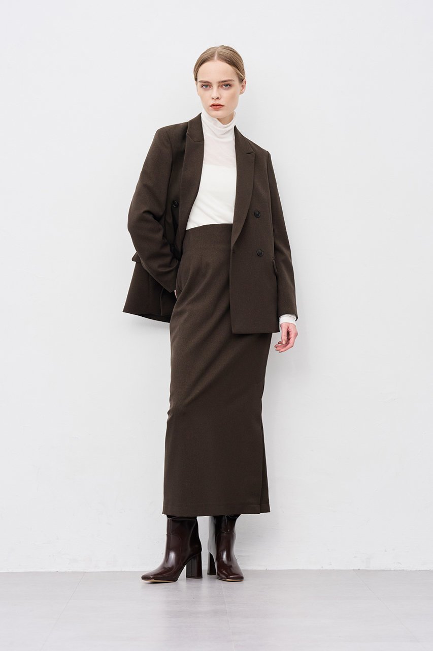 【アンクレイヴ/uncrave】のウォッシャブルウールライクツイル ジャケット 人気、トレンドファッション・服の通販 founy(ファニー) 　ファッション　Fashion　レディースファッション　Fashion for Women　アウター　Coat / Outerwear Collection　レディースジャケット・軽アウター　Jackets　おすすめ　Recommended / Our Picks　シャンブレー　Chambray, Denim-Like Fabric　ジャケット　Jacket, Outerwear　セットアップ　Set-Up, Coordinated Outfit　ダブル　Double, Double-Breasted　ツイル　Twist, Twisted Detail　バランス　Balance, Style Balance　レギュラー　Regular, Standard Fit　ワイド　Wide, Wide Fit　other-3|ID: prp329100004696699 ipo3291000000035706764