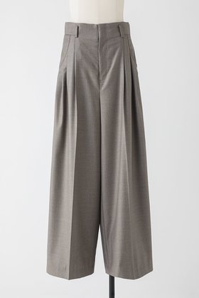 【オーヴィル/EAUVIRE】 3タックワイドパンツ人気、トレンドファッション・服の通販 founy(ファニー) ファッション Fashion レディースファッション Fashion for Women パンツ Pants & Trousers イタリア Italy エレガント 上品 Elegant ツイル Twist, Twisted Detail メンズ Men's, Menswear ワイド Wide, Wide Fit 人気 Popular, Best Seller 再入荷 Restock / Back in Stock 定番 Standard, Basic Item |ID:prp329100004696701