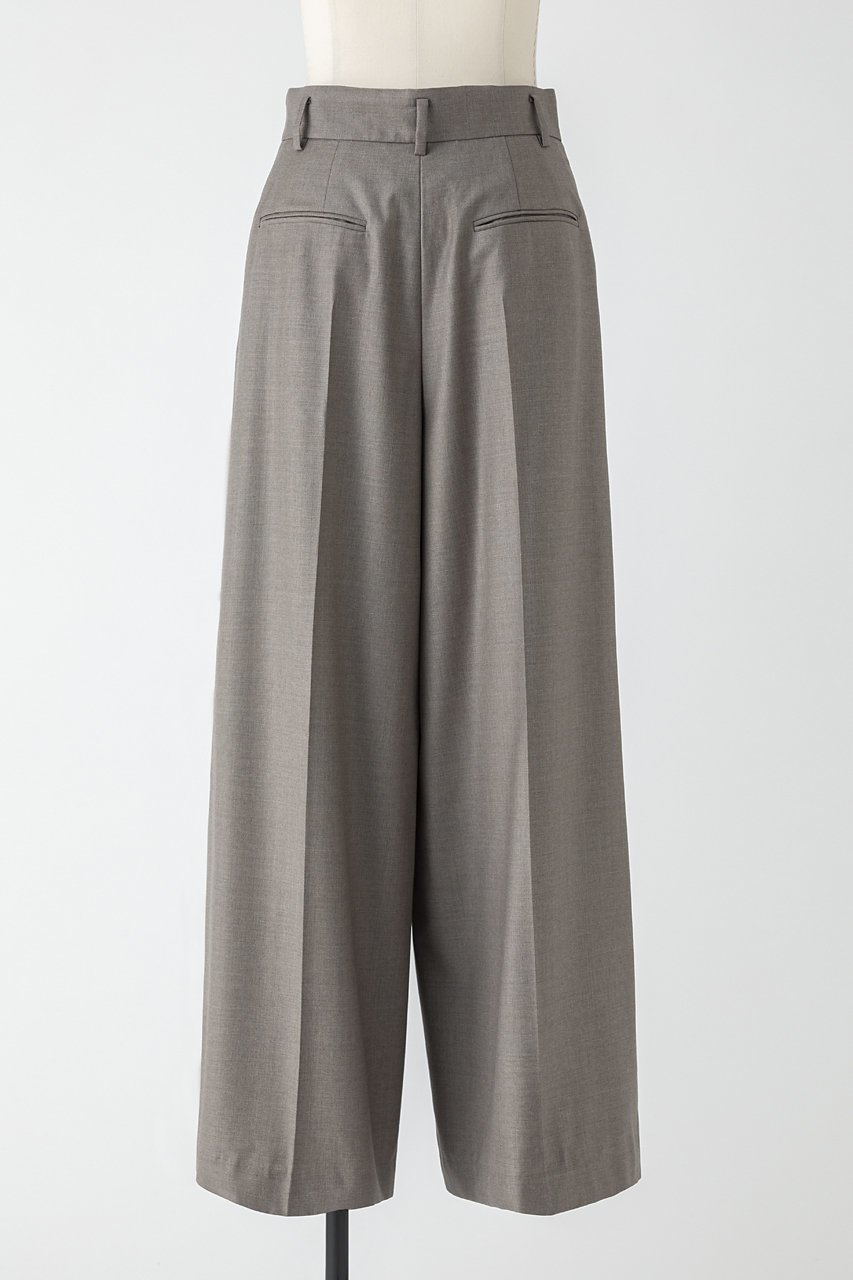 【オーヴィル/EAUVIRE】の3タックワイドパンツ 人気、トレンドファッション・服の通販 founy(ファニー) 　ファッション　Fashion　レディースファッション　Fashion for Women　パンツ　Pants & Trousers　イタリア　Italy　エレガント 上品　Elegant　ツイル　Twist, Twisted Detail　メンズ　Men's, Menswear　ワイド　Wide, Wide Fit　人気　Popular, Best Seller　再入荷　Restock / Back in Stock　定番　Standard, Basic Item　other-3|ID: prp329100004696701 ipo3291000000036215390