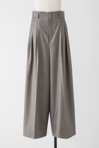 【オーヴィル/EAUVIRE】の3タックワイドパンツ ブラウン|ID: prp329100004696701 ipo3291000000036753906