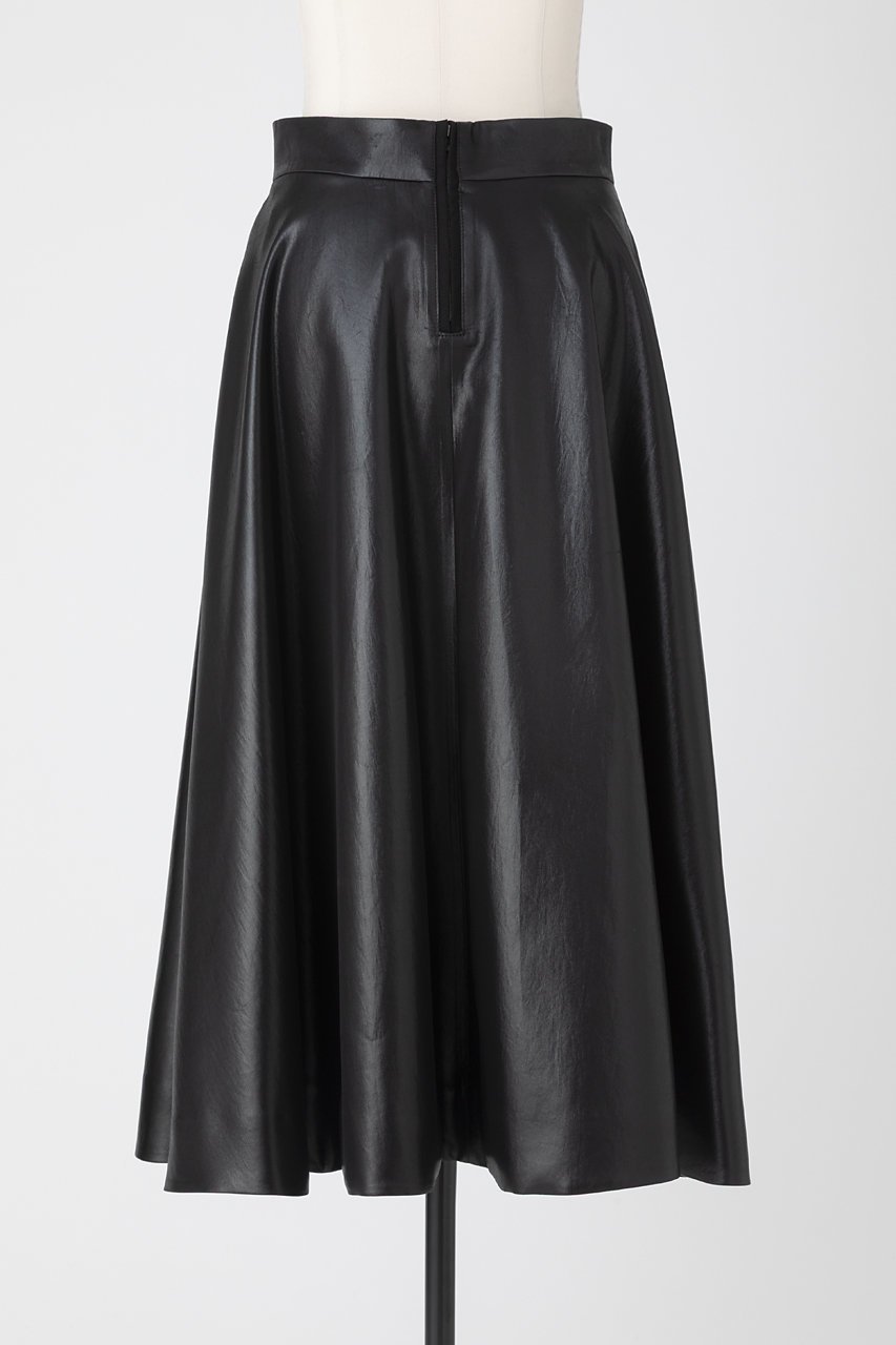 【オーヴィル/EAUVIRE】のグロッシーサテンフレアスカート 人気、トレンドファッション・服の通販 founy(ファニー) 　ファッション　Fashion　レディースファッション　Fashion for Women　スカート　Skirts　Aライン・フレアスカート　A-Line & Flared Skirts　サテン　Satin, Glossy Fabric　タンブラー　Tumbler, Travel Mug　フレア　Flare, Flared　ポケット　Pocket, Pocket Detail　日本製　Made In Japan　other-3|ID: prp329100004696702 ipo3291000000033916987