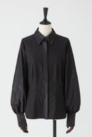 【オーヴィル/EAUVIRE】のタフタスリーブシャツ 人気、トレンドファッション・服の通販 founy(ファニー) ファッション Fashion レディースファッション Fashion for Women トップス・カットソー Cut & Sew Tops シャツ・ブラウス・オフィスカジュアル Elegant Blouses & Button-Ups イタリア Italy カフス Cuff Design コンビ Combo, Combination Style シェイプ Shape, Slim Fit シルク Silk, 100% Silk スリーブ Sleeve, Long Sleeve / Short Sleeve タイプライター Typewriter Fabric, Crisp Cotton タフタ Taffeta, Structured Fabric ロング Long, Long-Length 新作・新入荷 New Arrivals / New In |ID:prp329100004696703